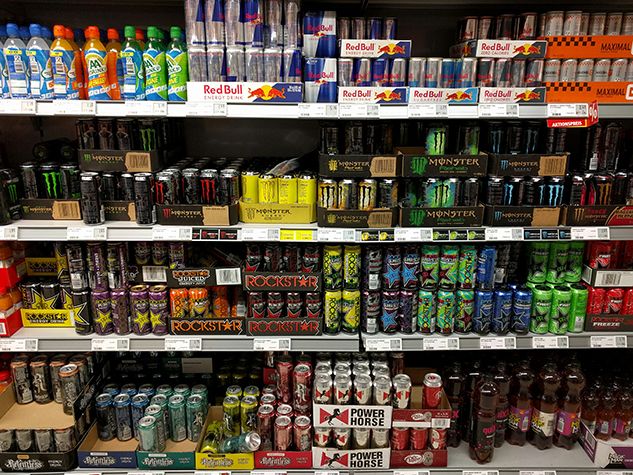 Effet des boissons énergisantes