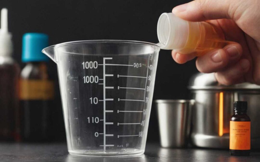 Conversion rapide pour les recettes comment mesurer 100ml en cl